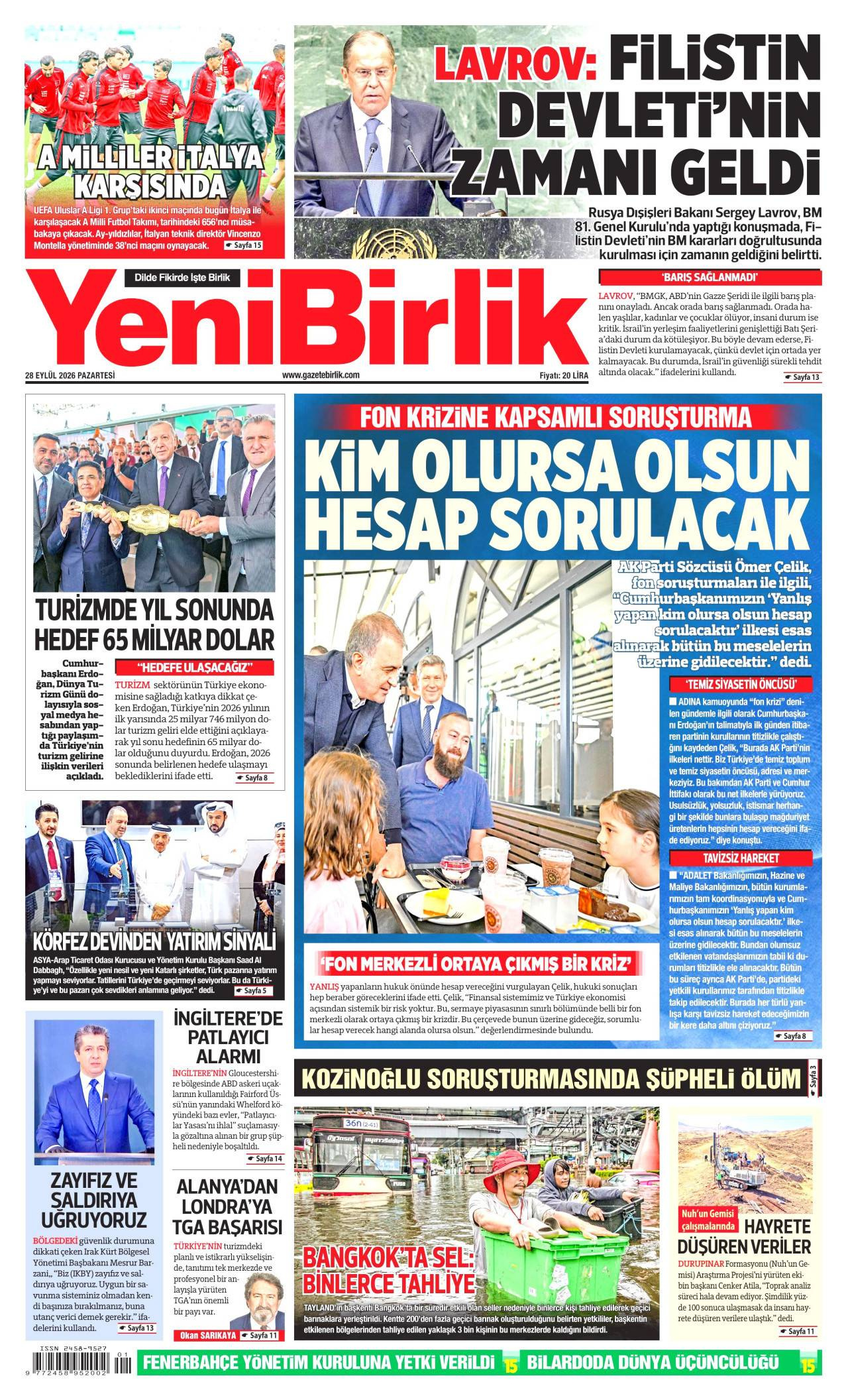 Yeni Birlik Gazetesi