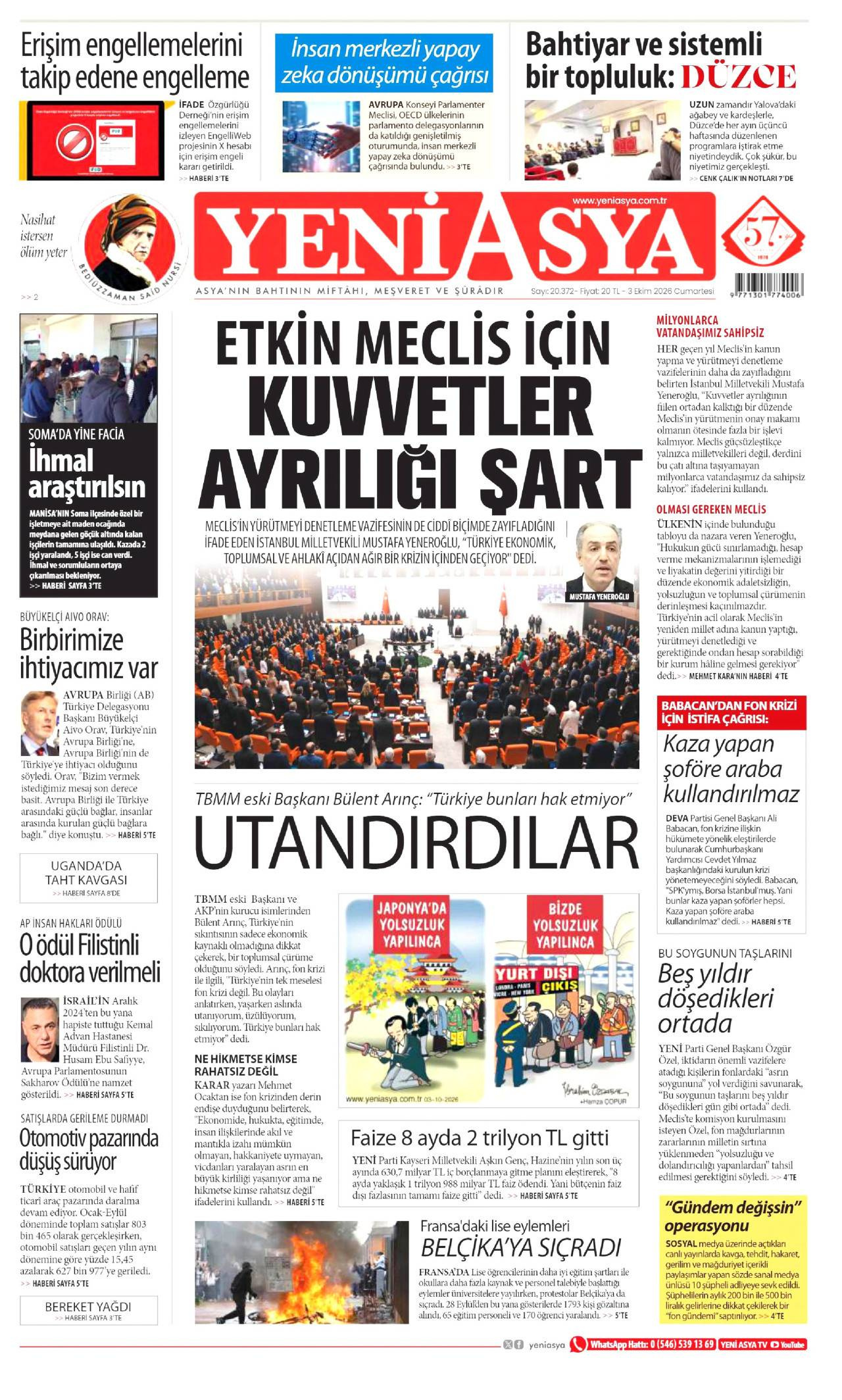 Yeni Asya Gazetesi