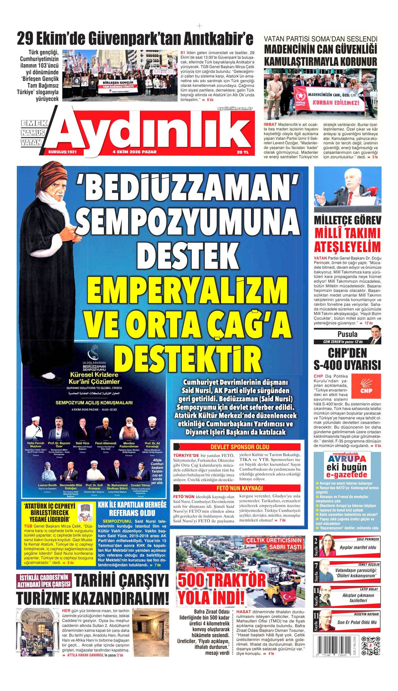 Aydınlık Gazetesi