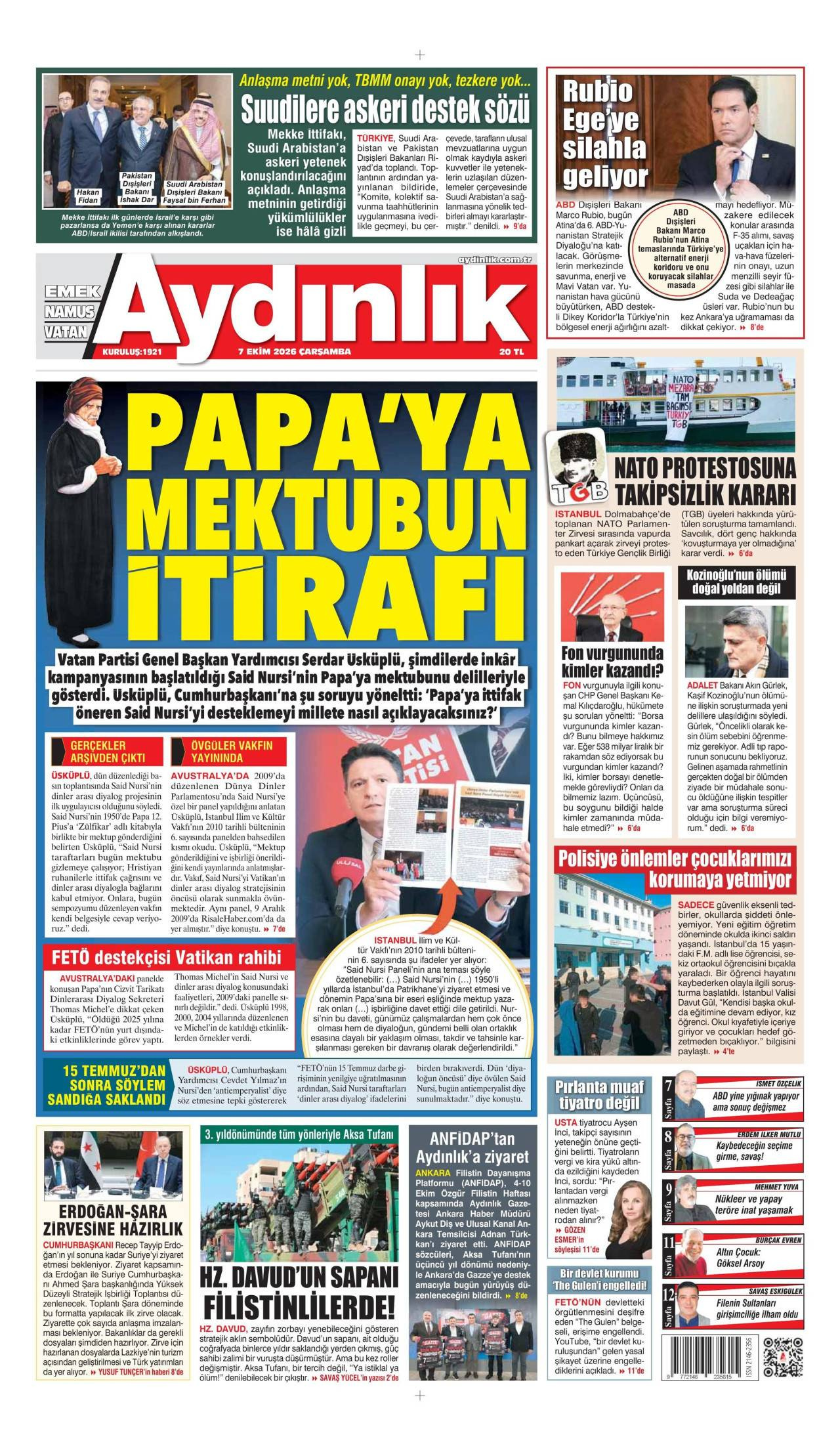 Aydınlık Gazetesi