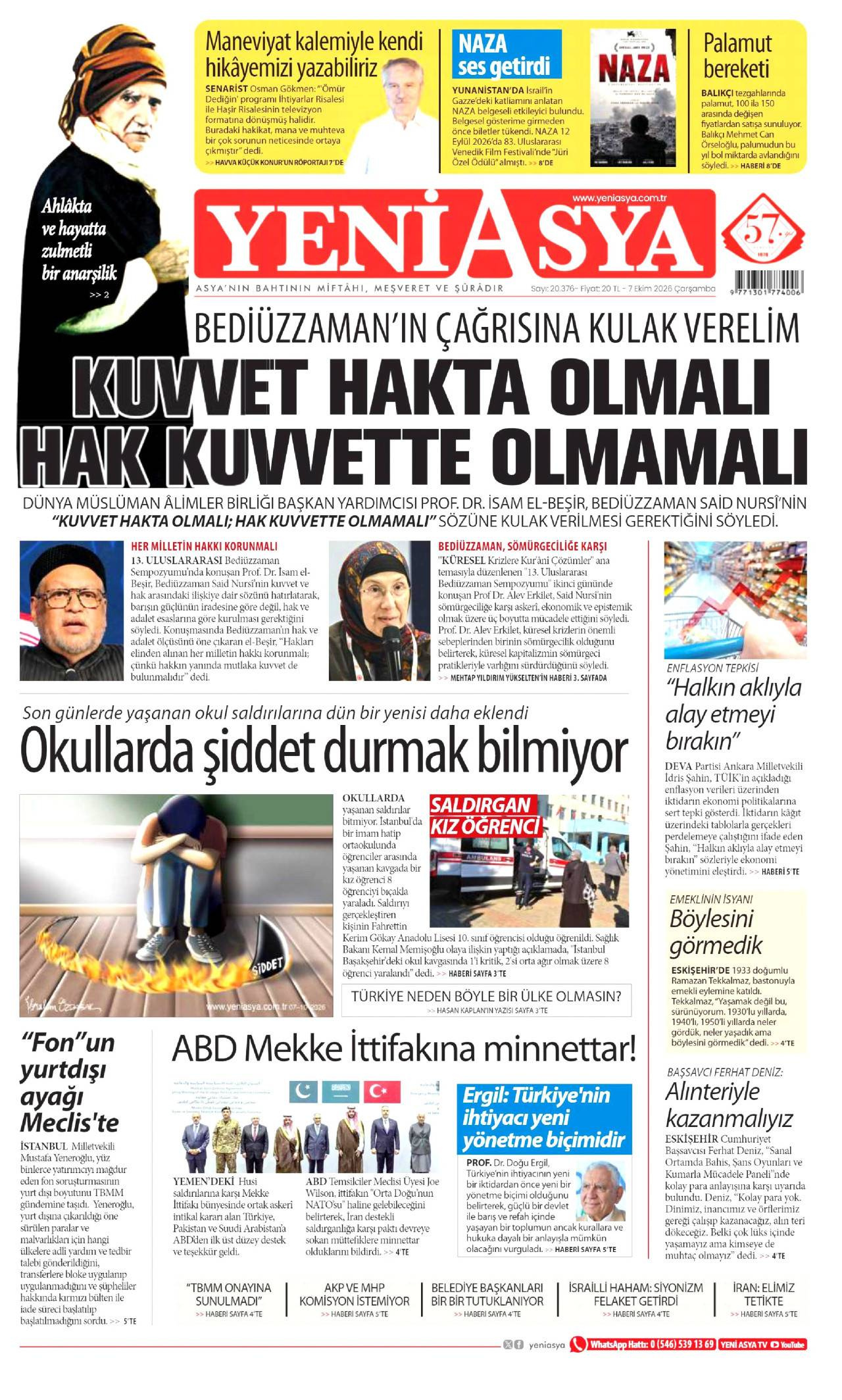 Yeni Asya Gazetesi