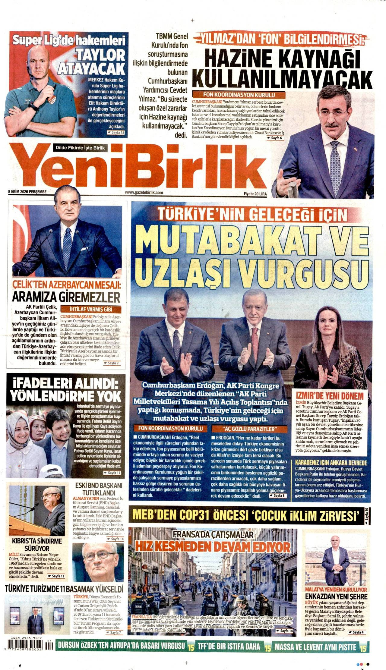 Yeni Birlik Gazetesi