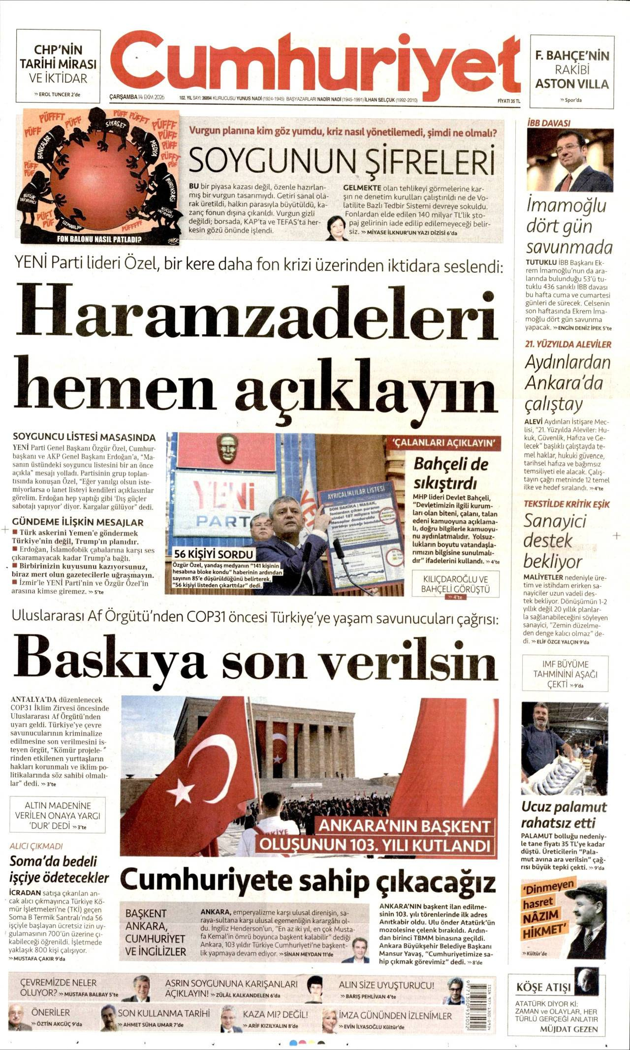 Cumhuriyet Gazetesi