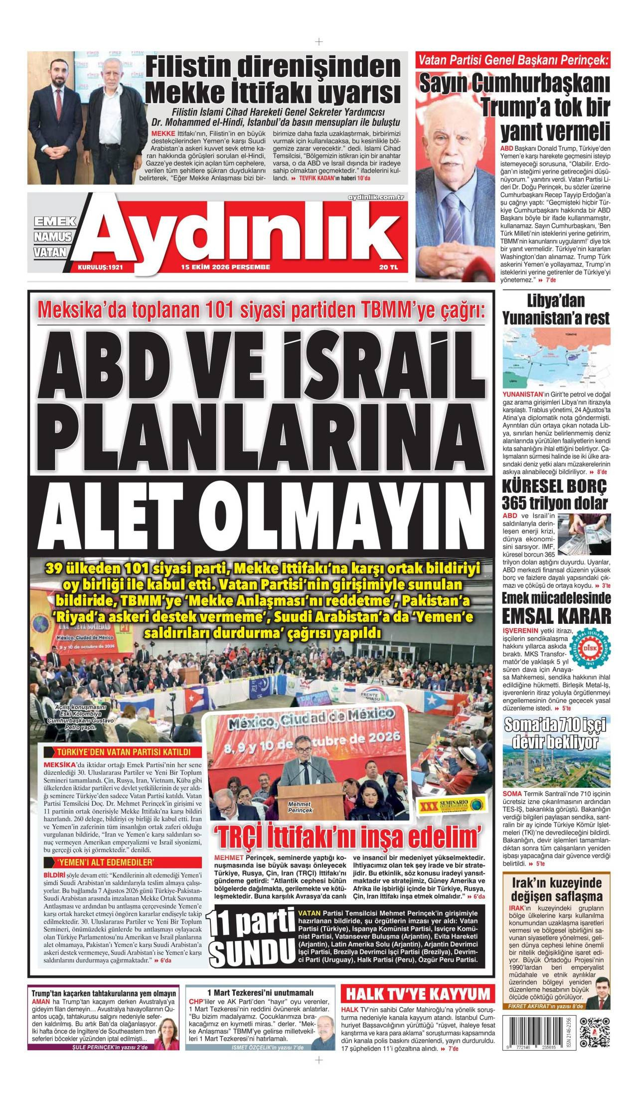 Aydınlık Gazetesi