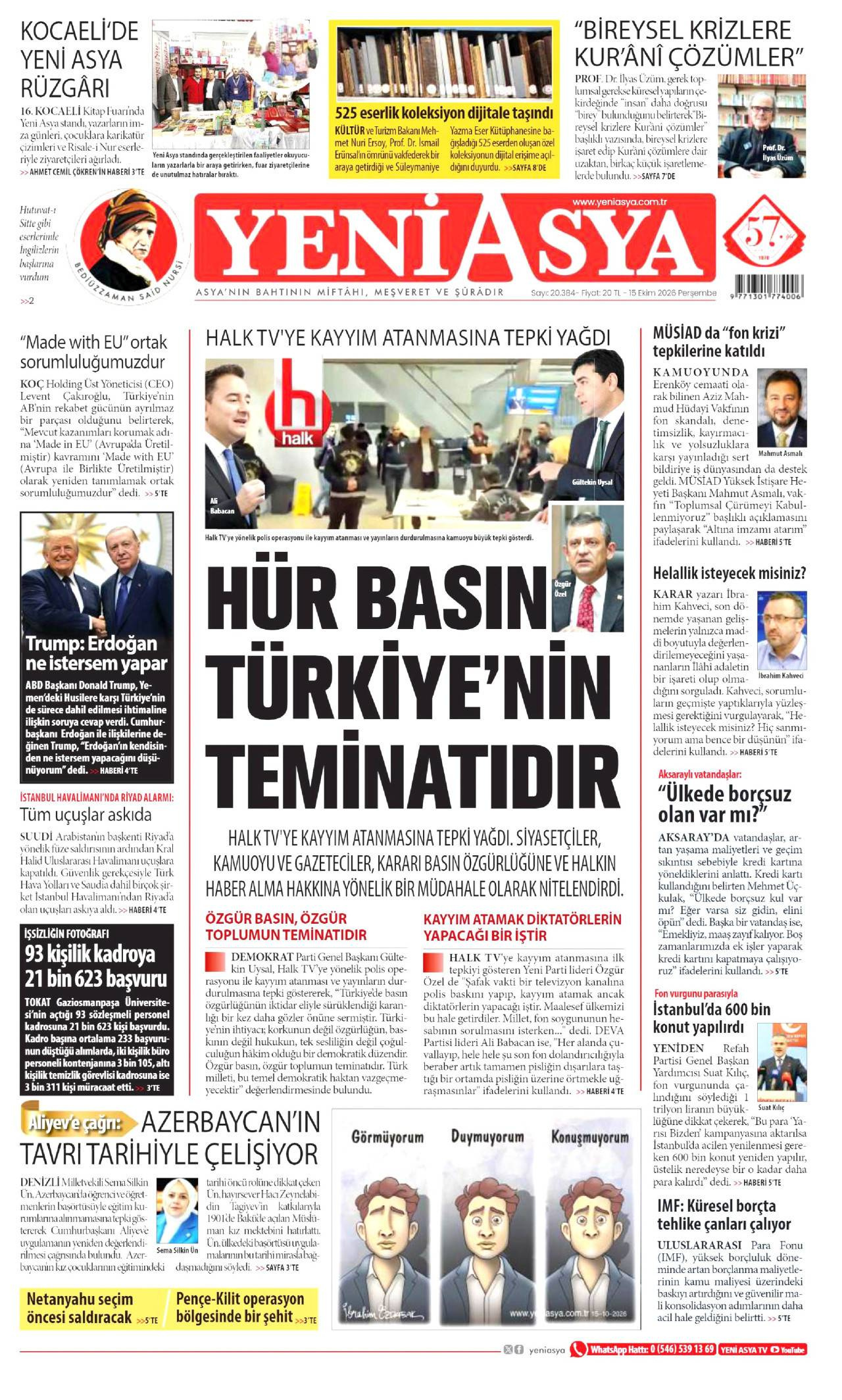 Yeni Asya Gazetesi