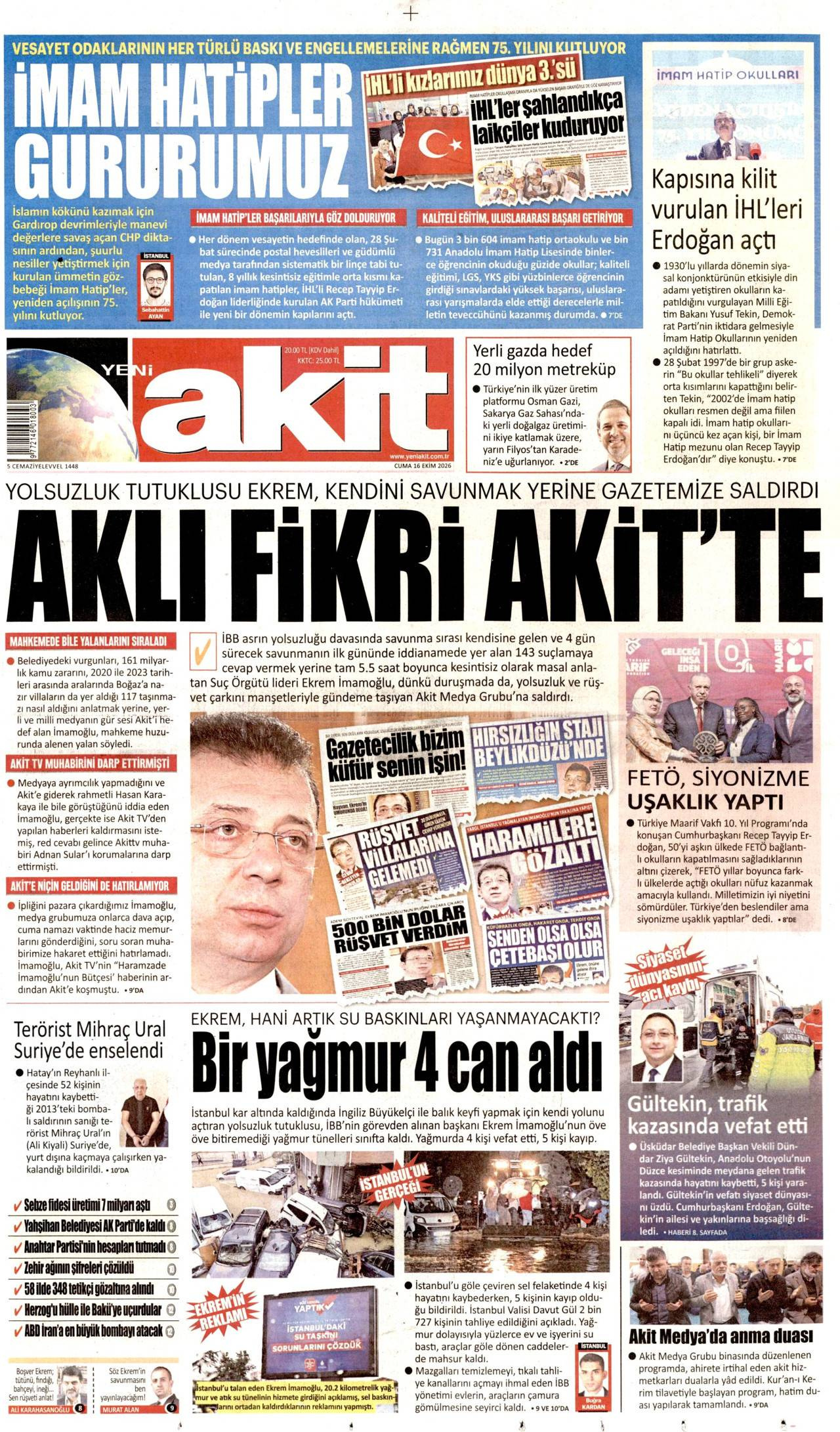 Yeni Akit Gazetesi
