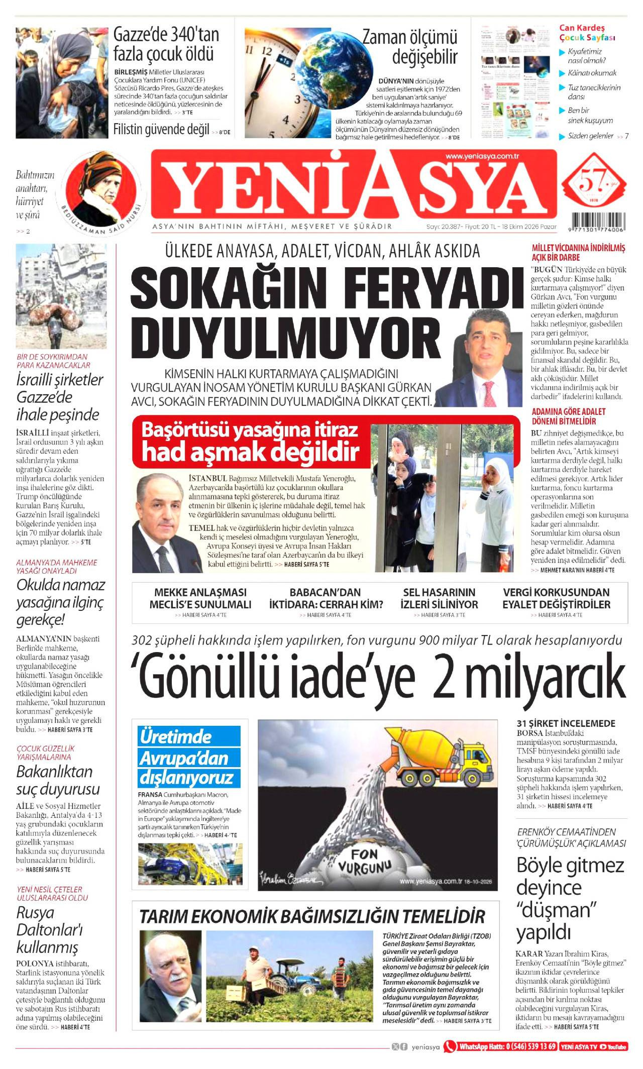 Yeni Asya Gazetesi