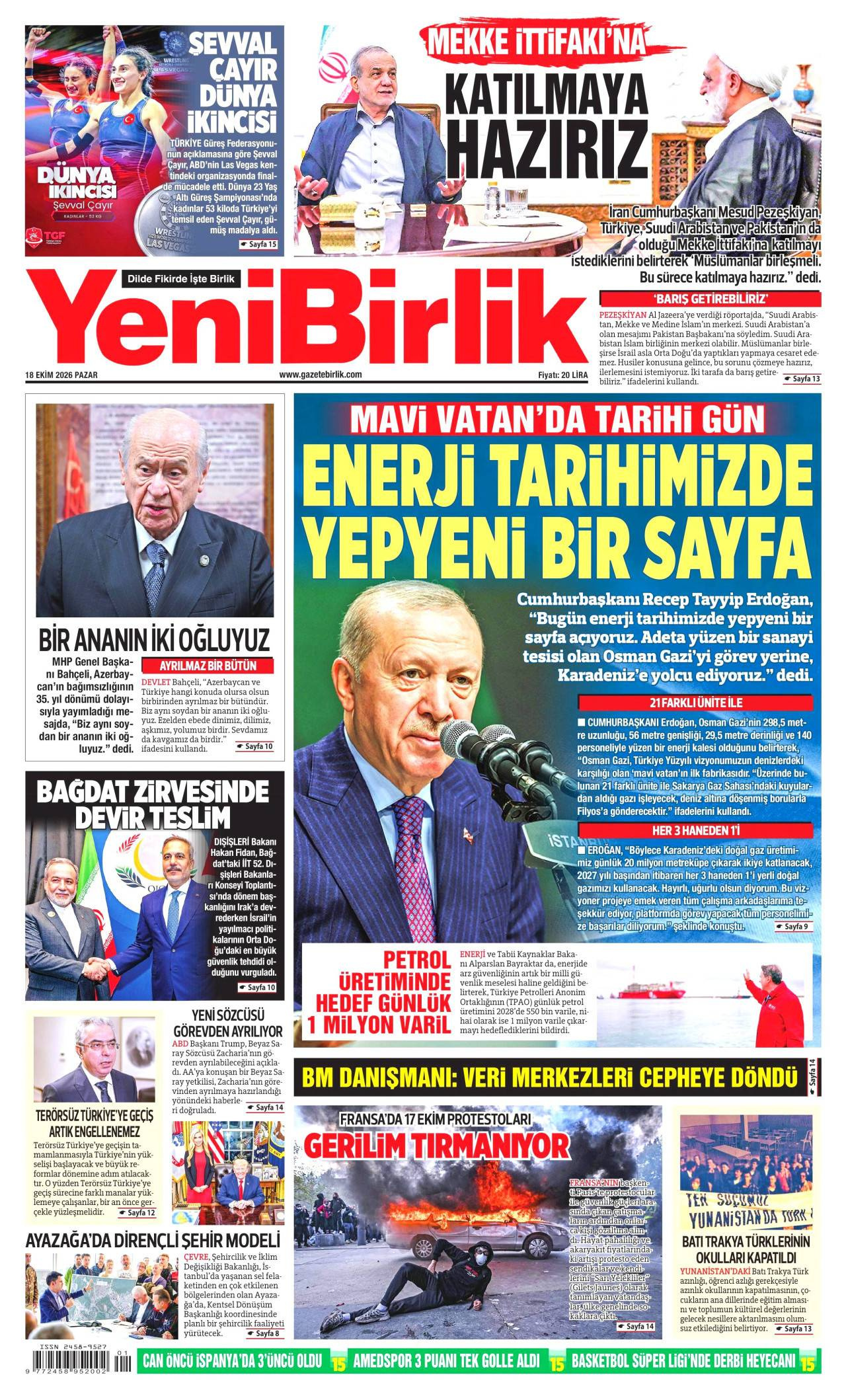 Yeni Birlik Gazetesi