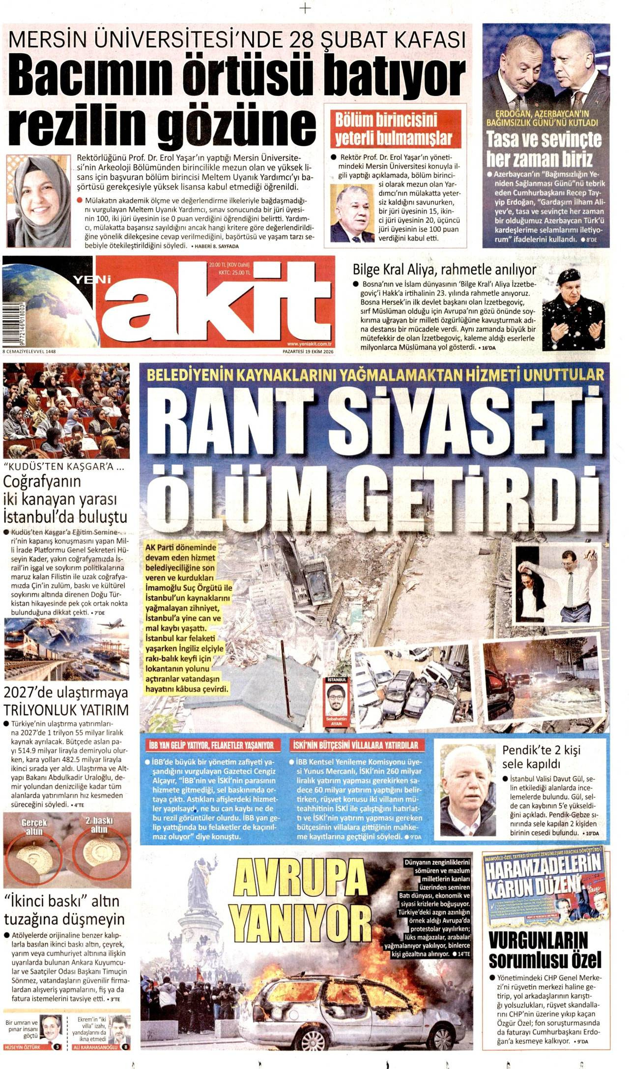 Yeni Akit Gazetesi