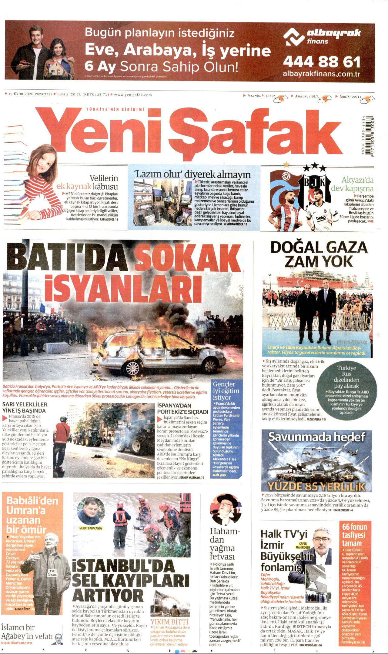 Yeni Şafak Gazetesi