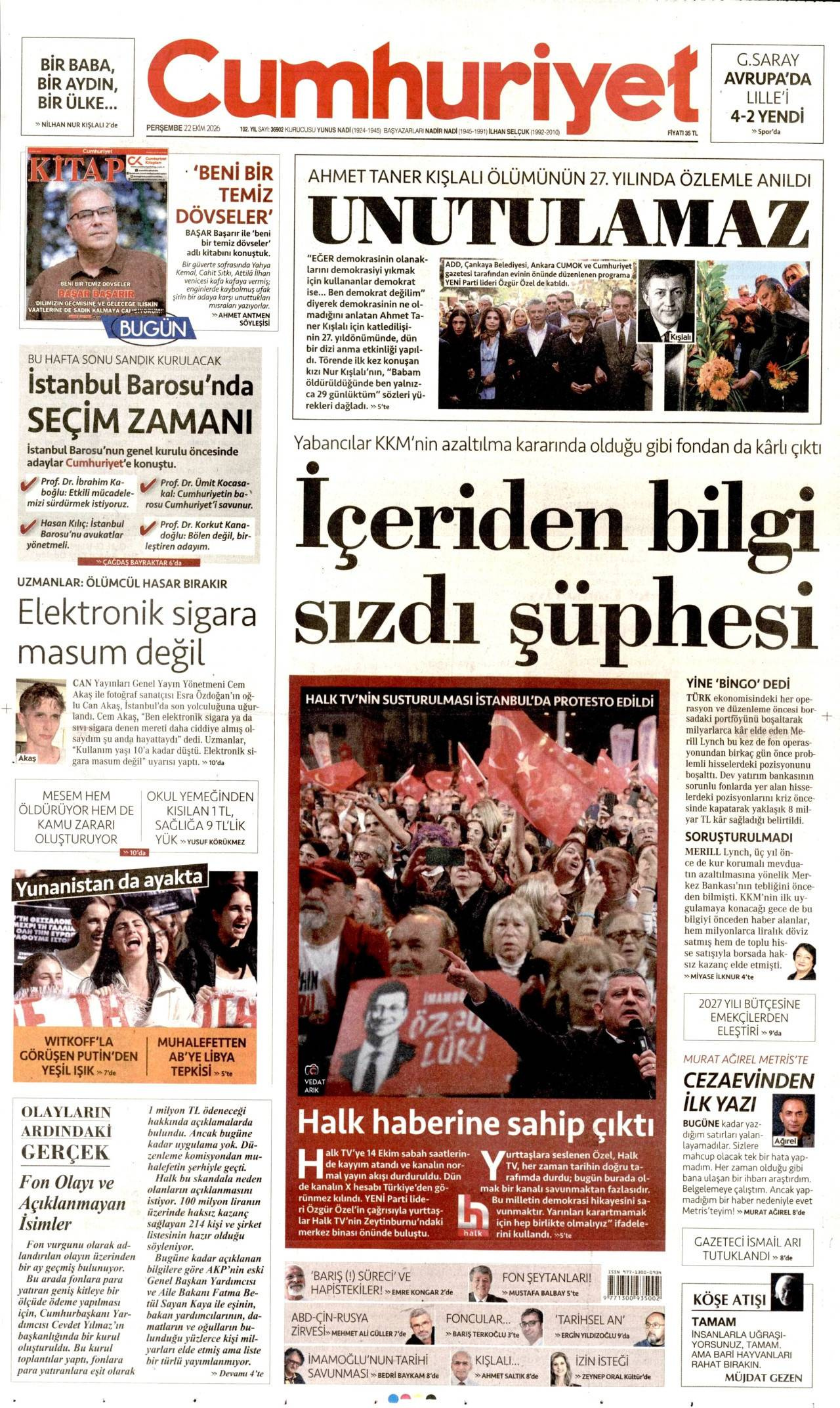 Cumhuriyet Gazetesi