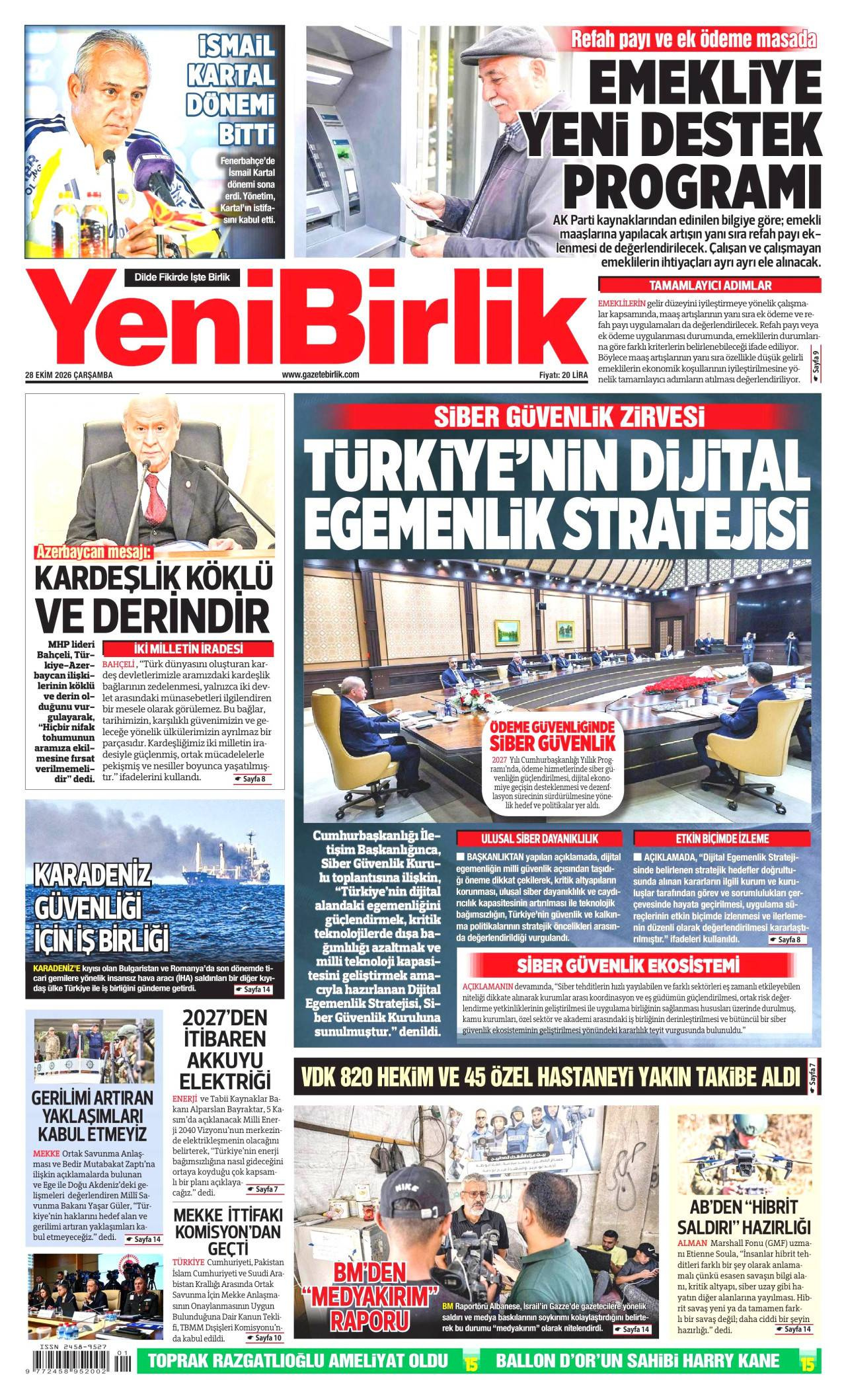 Yeni Birlik Gazetesi
