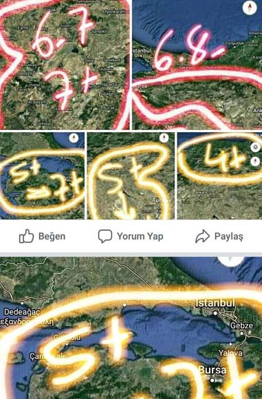 Depremleri önceden bilip sosyal medyadan paylaşıyor! - Resim: 3