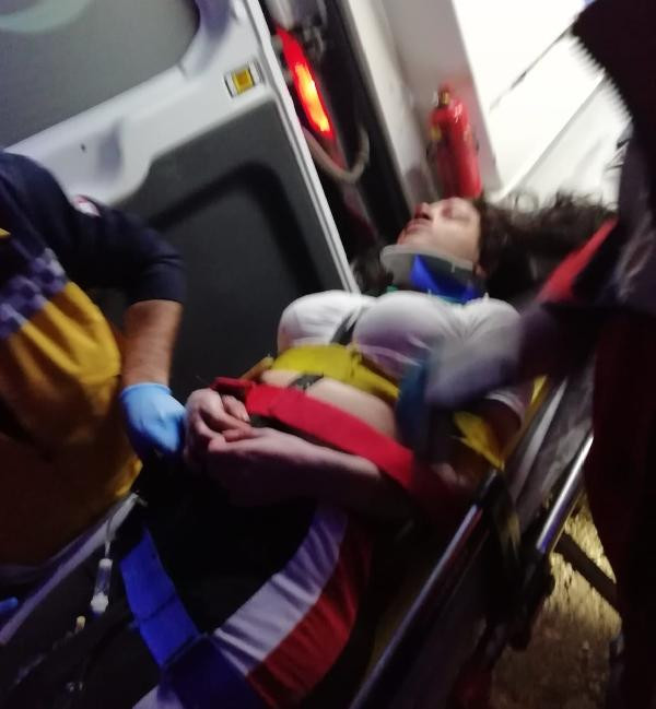 50 metrelik uçurumdan düştü! Tüm vücudu kırıklar içinde - Resim: 1